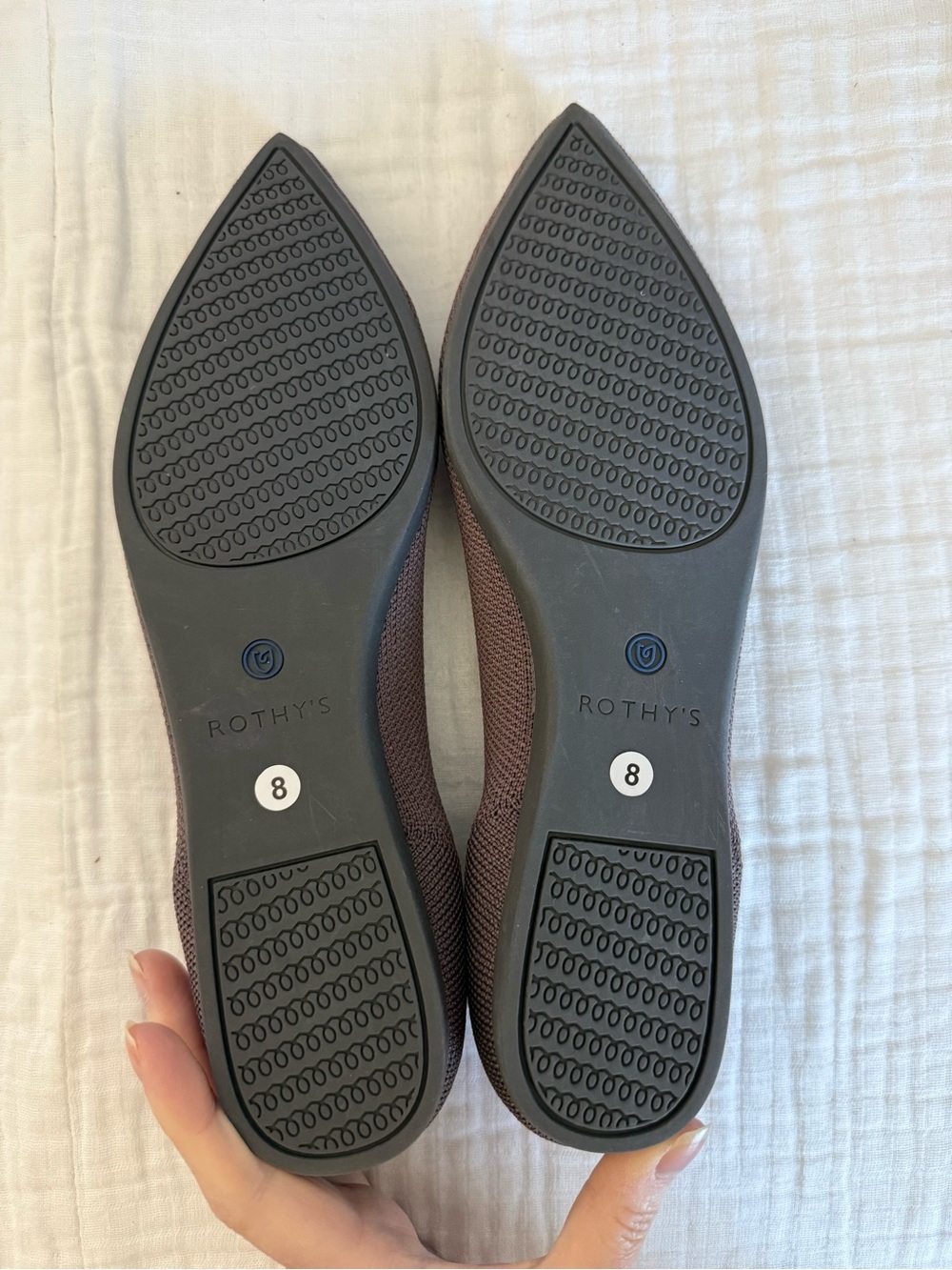NWT Rare Color Rothy’s The Point Ballet Slip-On’s Size 8 - Picture 5 of 5
